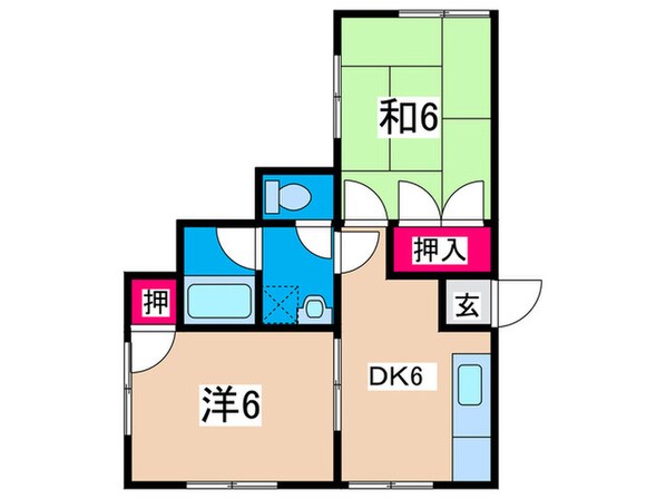 カサフェニックスの物件間取画像